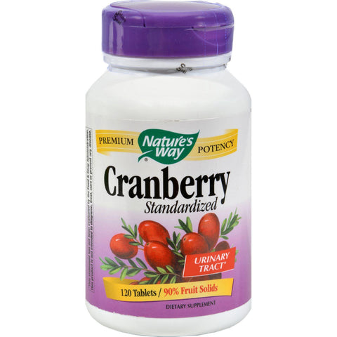 Nature's Way Cranberry Standardized - 120 Tablets