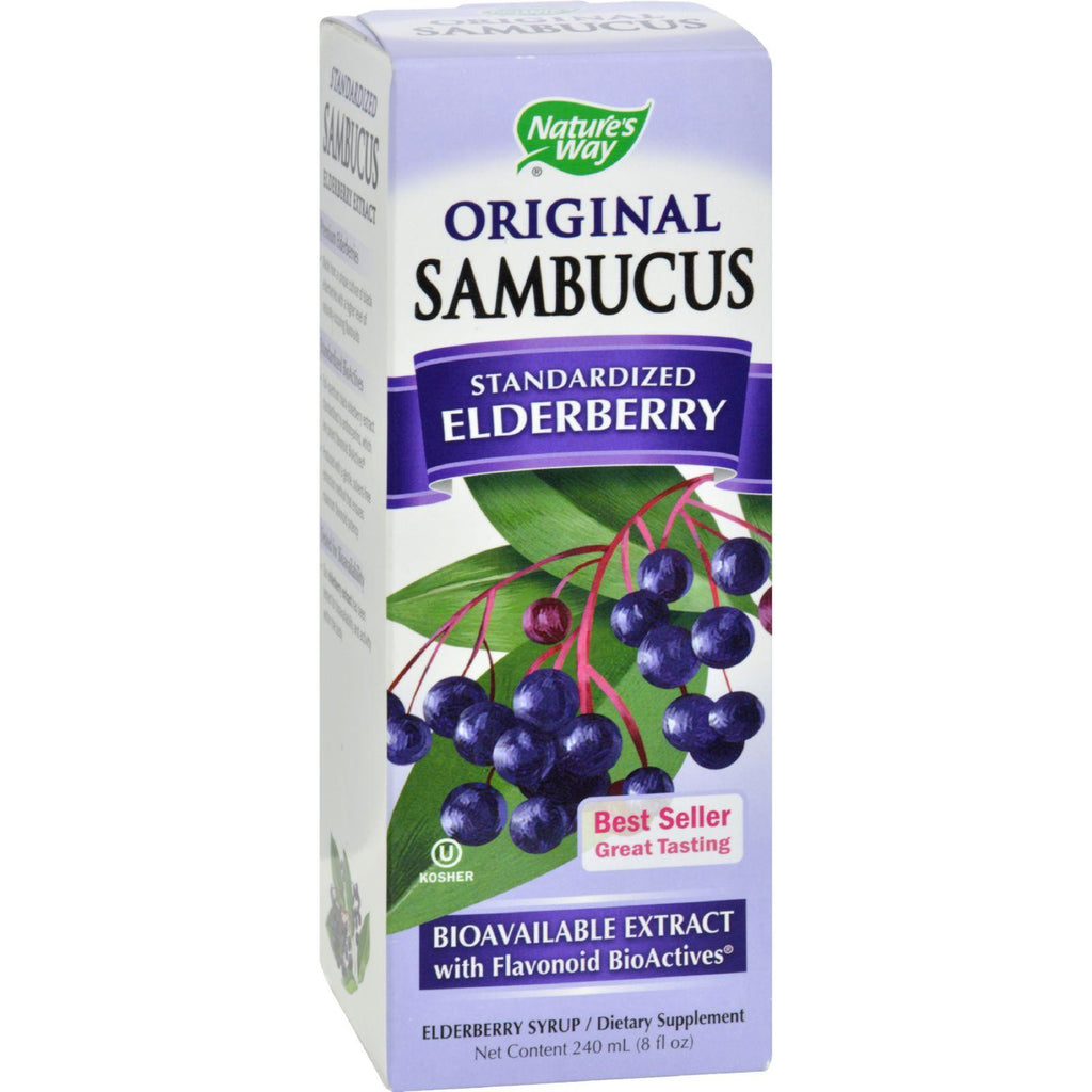 Nature's Way Sambucus Original Syrup - 8 Fl Oz