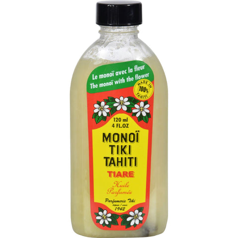 Monoi Tiare Tahiti Monoi Tiiki Tahiti Coconut Oil - 4 Fl Oz