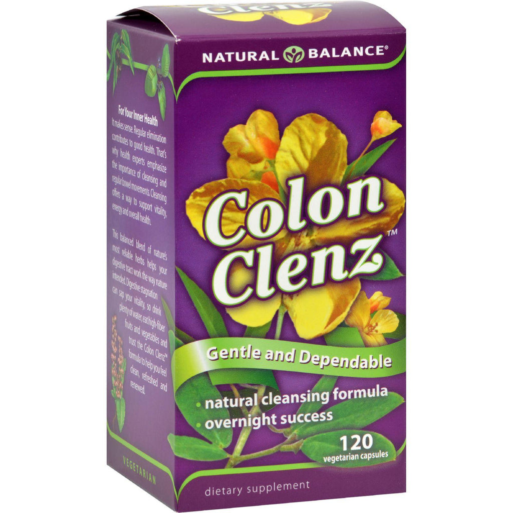 Natural Balance Colon Clenz - 120 Vegetarian Capsules