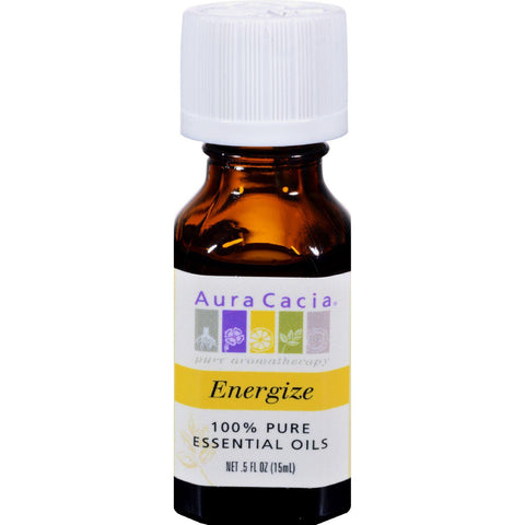 Aura Cacia Pure Essential Oil Energize - 0.5 Fl Oz