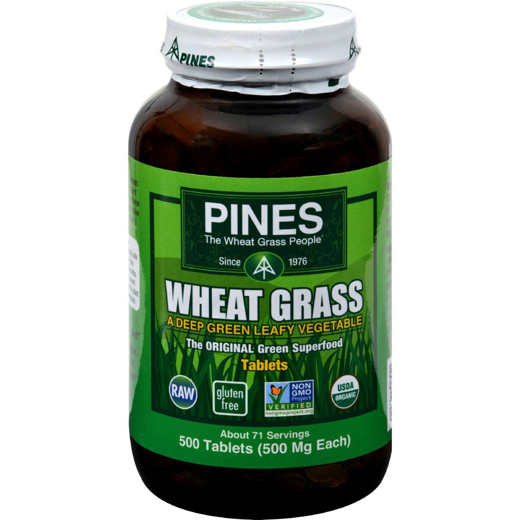 Pines International Wheat Grass - 500 Mg - 500 Tablets