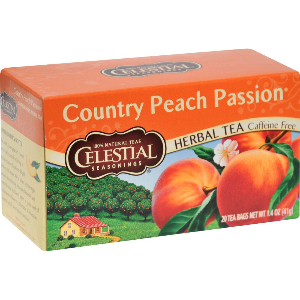 Celestial Seasonings Herbal Tea - Country P Passion - Caffeine Free - 20 Bags