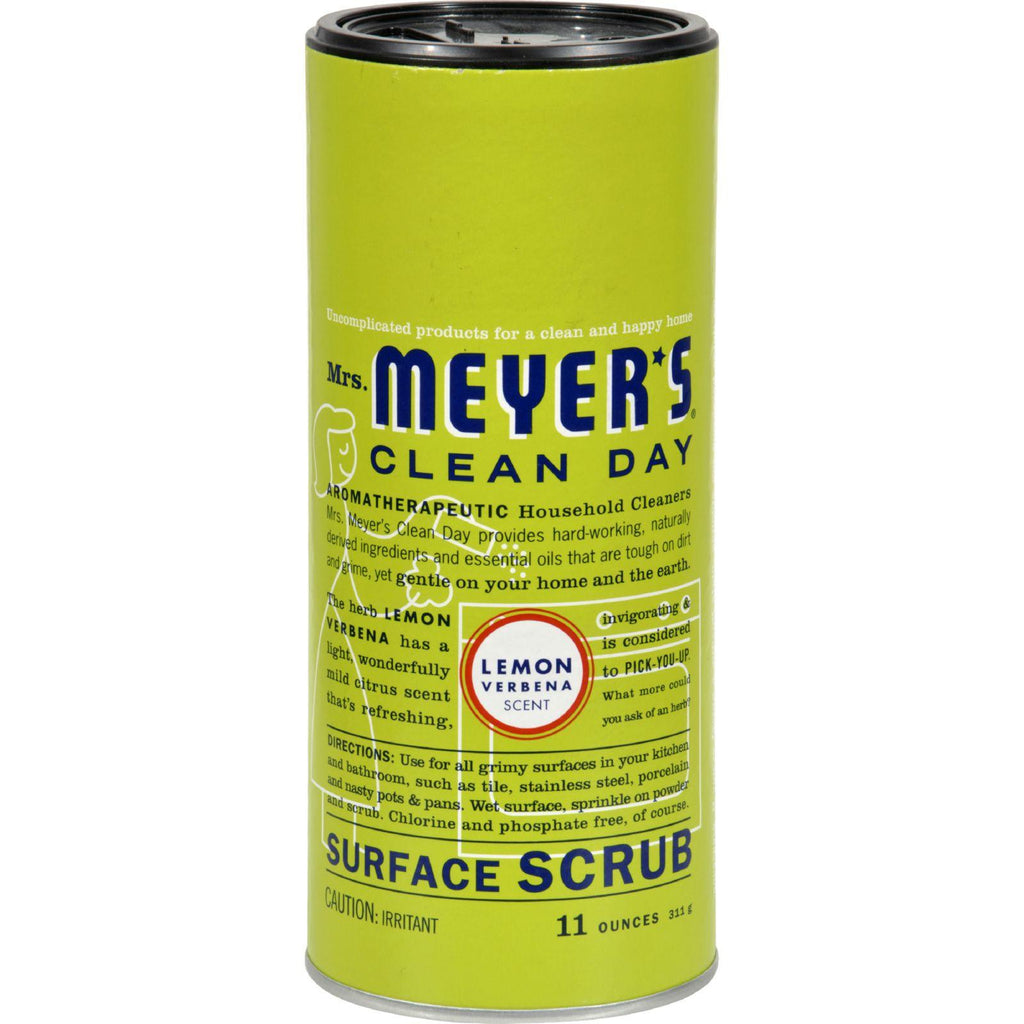 Mrs. Meyer's Surface Scrub - Lemon Verbena - Case Of 6 - 11 Oz