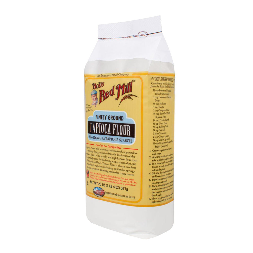 Bob's Red Mill Finely Ground Tapioca Flour - 20 Oz - Case Of 4