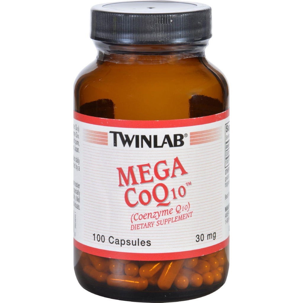 Twinlab Mega Coq10 - 30 Mg - 100 Capsules