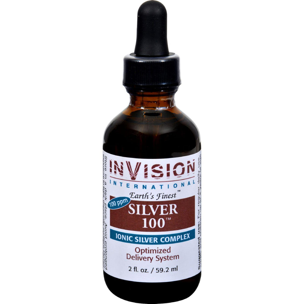 Invision International Silver 100 Ionic Silver Complex Dropper - 2 Fl Oz
