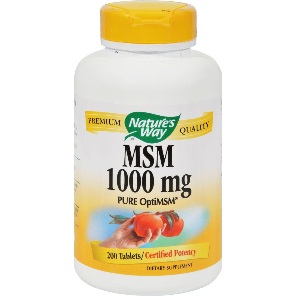 Nature's Way Msm - 1000 Mg - 200 Tablets