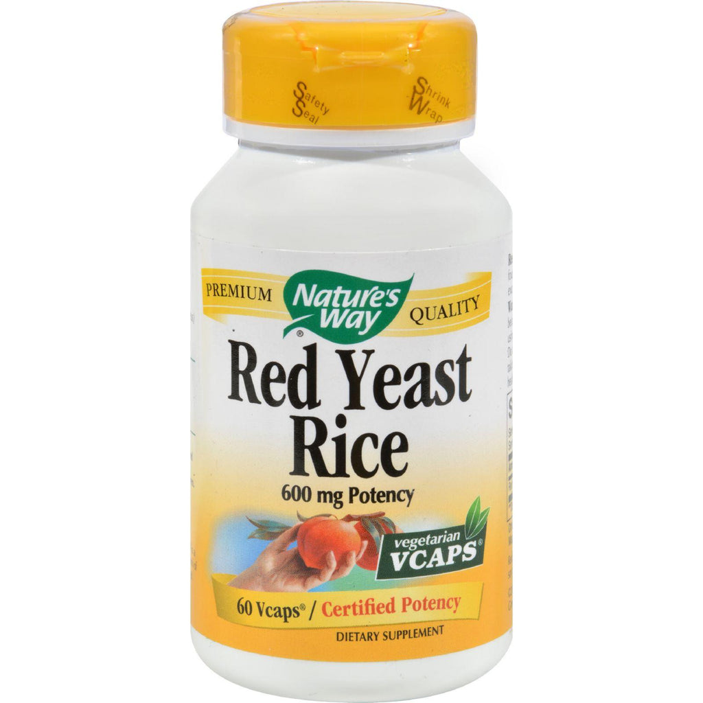 Nature's Way Red Yeast Rice - 60 Vcaps