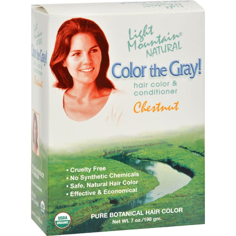 Light Mountain Color The Gray-chestnut - 7 Fl Oz