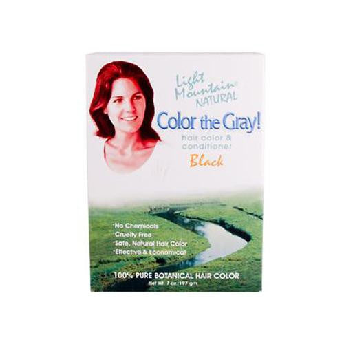 Light Mountain Color The Gray-black - 7 Fl Oz