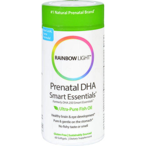 Rainbow Light Prenatal Vitamins - Dha - Smart Essentials - 60 Softgels