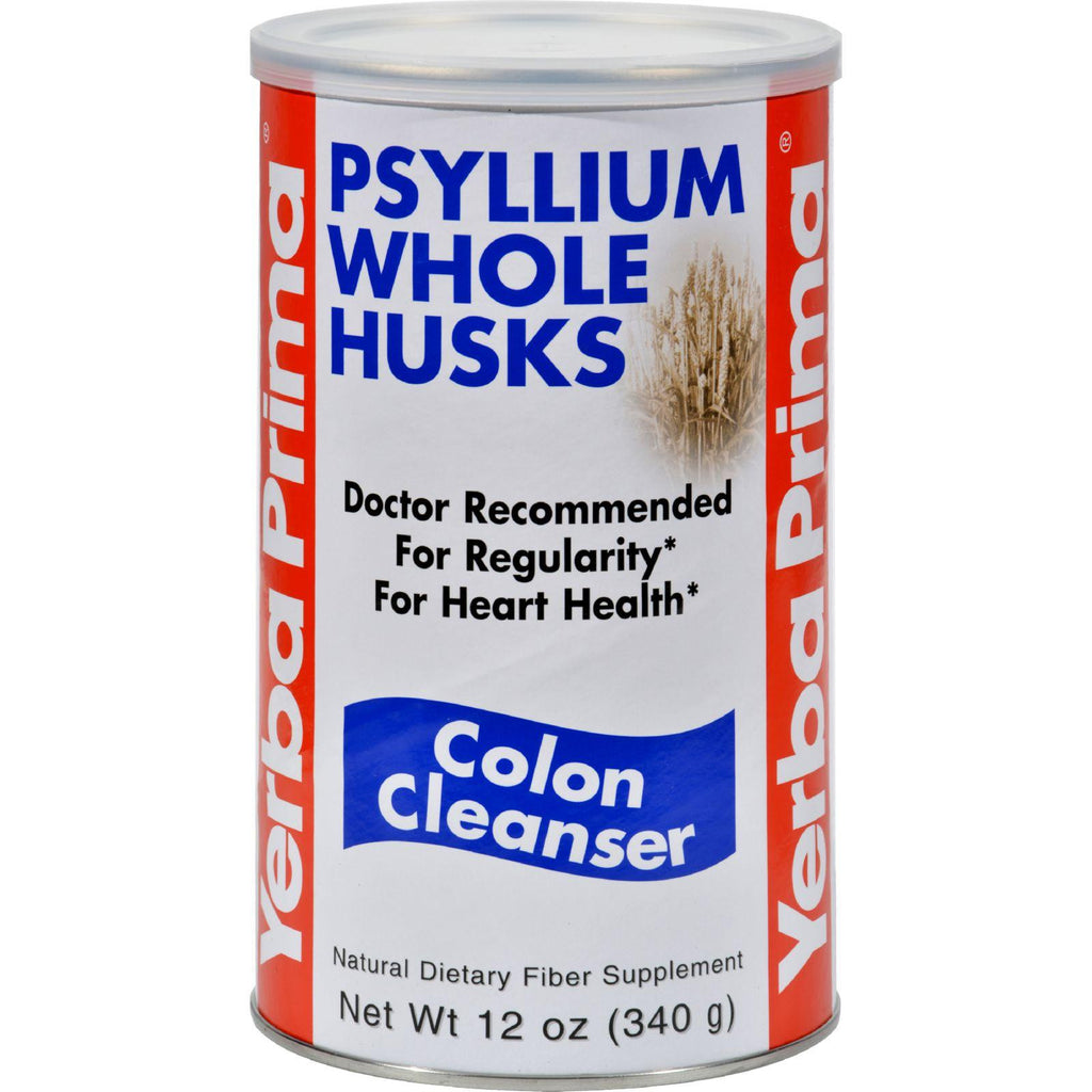 Yerba Prima Psyllium Whole Husks - 12 Oz