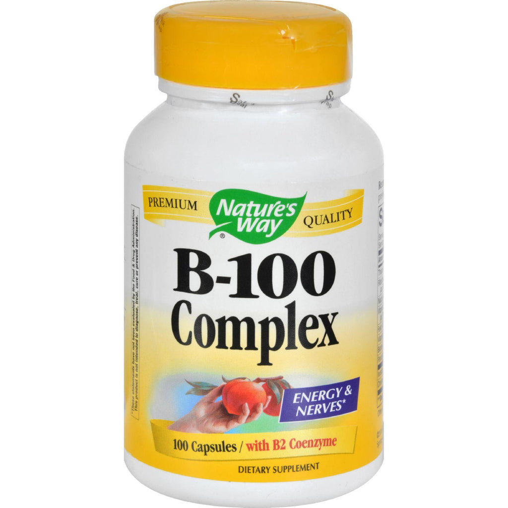 Nature's Way Vitamin B-100 Complex - 100 Capsules