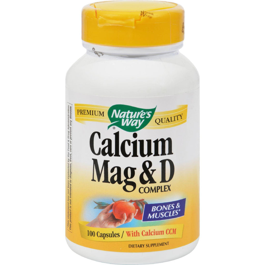 Nature's Way Calcium Mag And D Complex - 100 Capsules