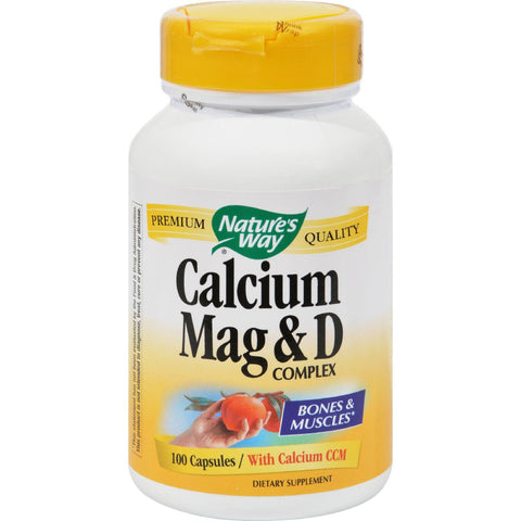 Nature's Way Calcium Mag And D Complex - 100 Capsules