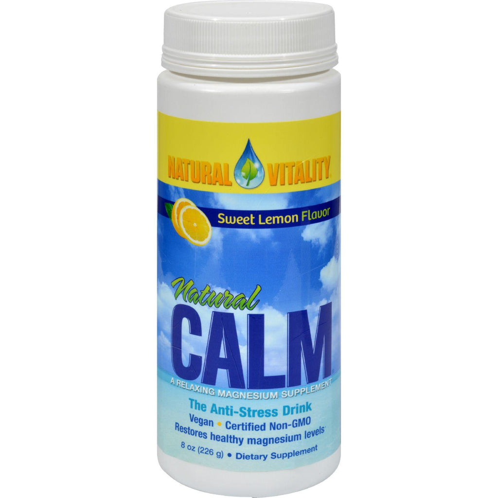 Natural Vitality Natural Calm Sweet Lemon - 8 Oz