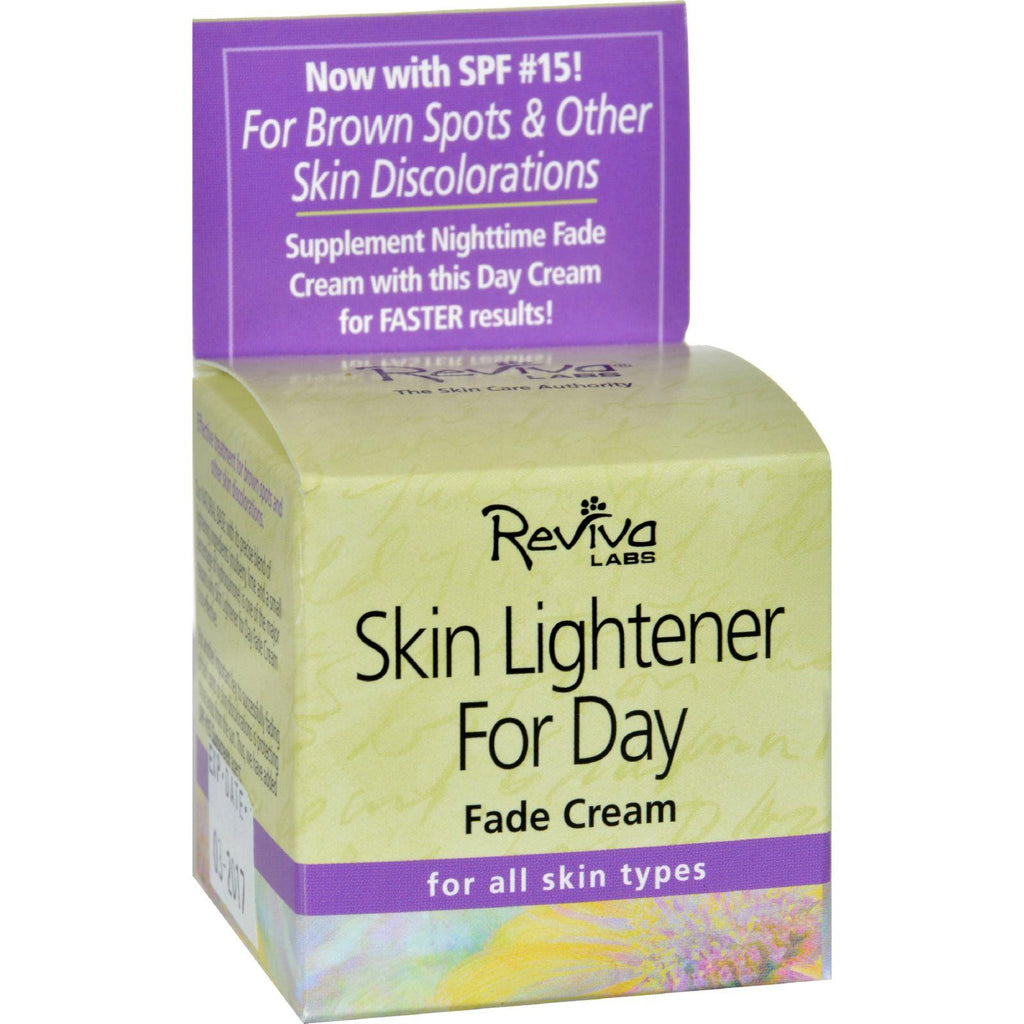 Reviva Labs Skin Lightener For Day Fade Cream - 1.5 Oz