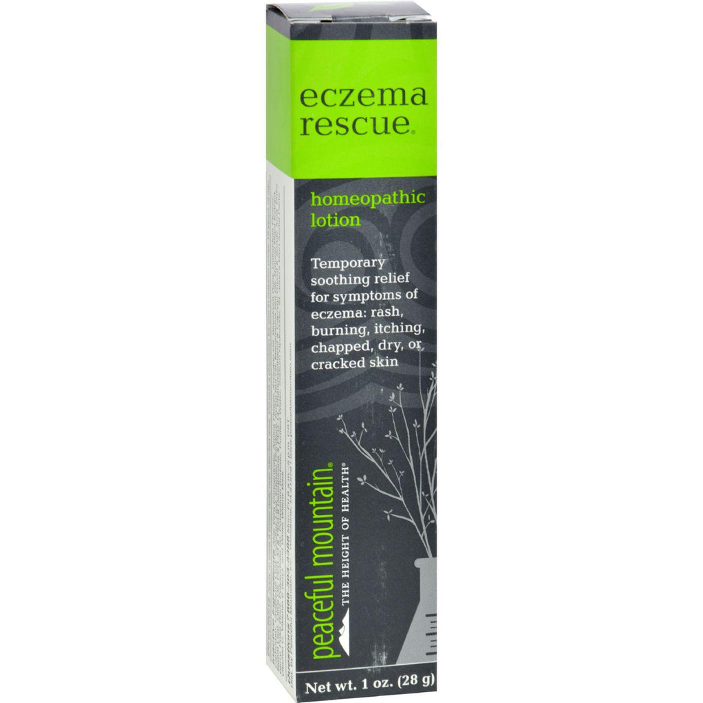 Peaceful Mountain Eczema Rescue Homeopathic Lotion - 1 Oz