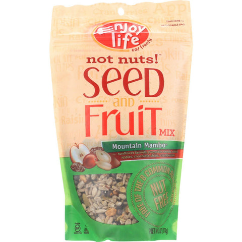 Enjoy Life Seed And Fruit Mix - Not Nuts - Mountain Mambo - Notnuts - 6 Oz - Case Of 6