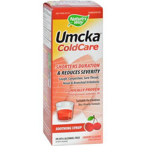 Nature's Way Umcka Coldcare Syrup Cherry - 8 Fl Oz