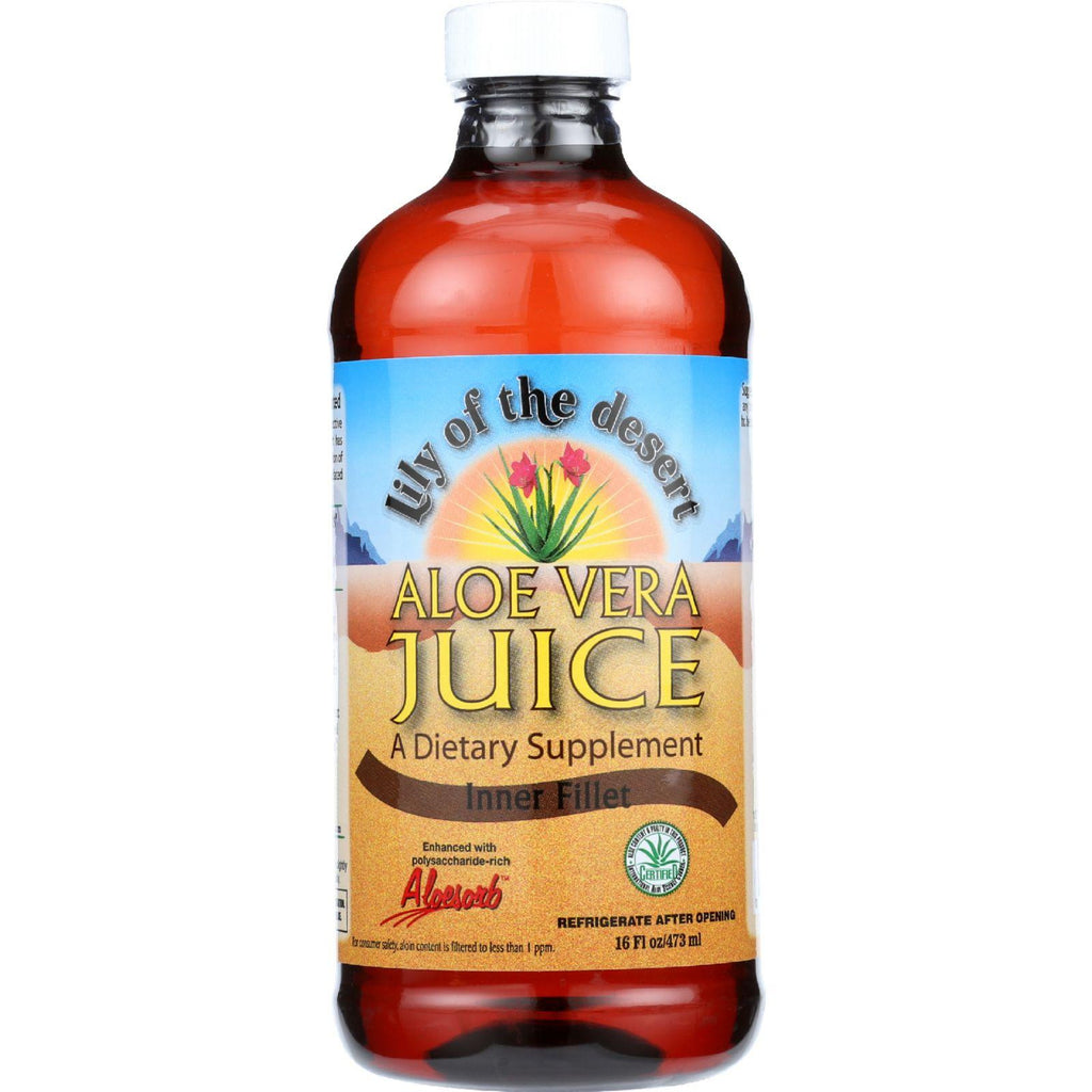 Lily Of The Desert Aloe Vera Juice - Organic - 16 Oz - 1 Each