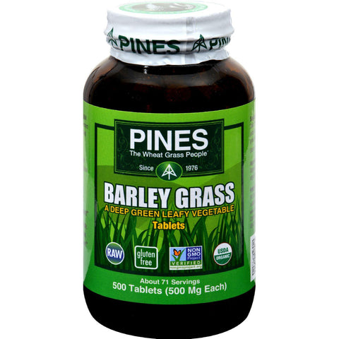 Pines International Barley Grass - 500 Mg - 500 Tablets