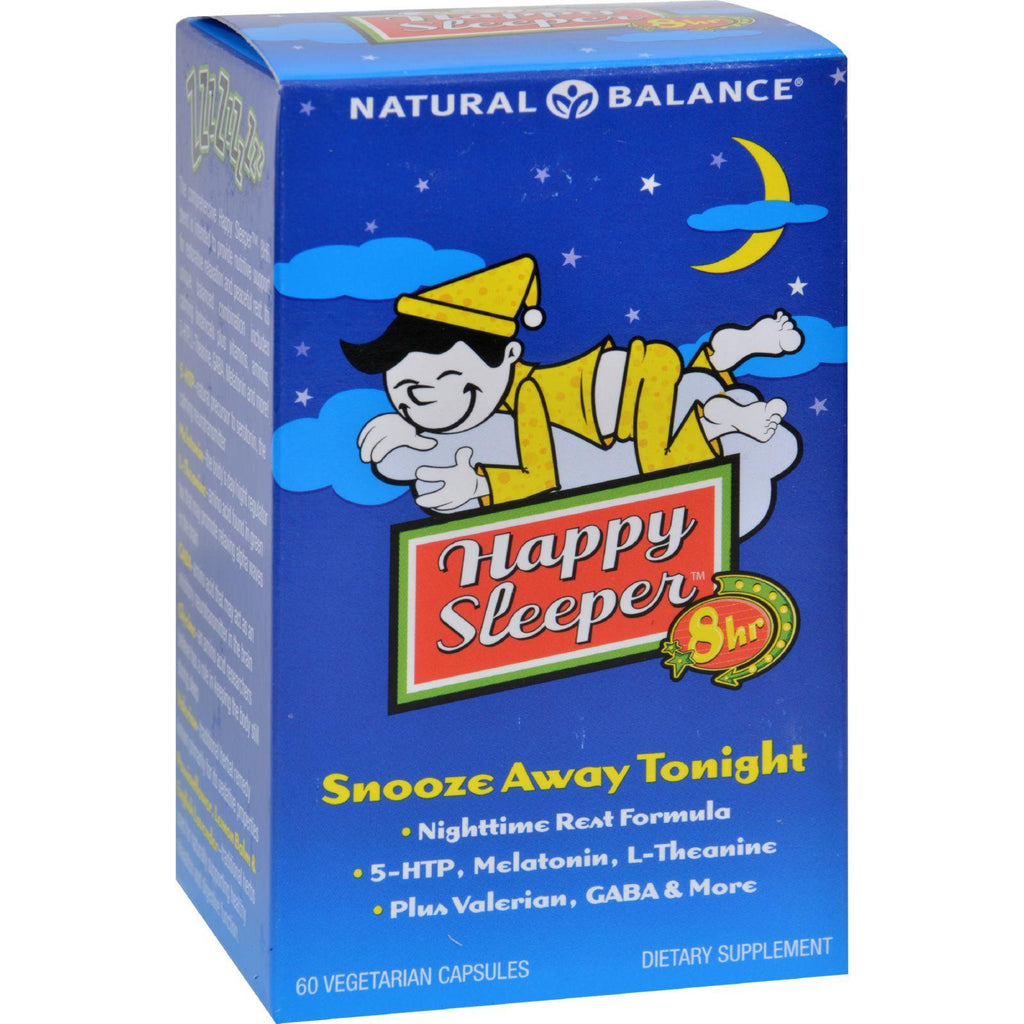 Natural Balance Happy Sleeper - 60 Vegetarian Capsules