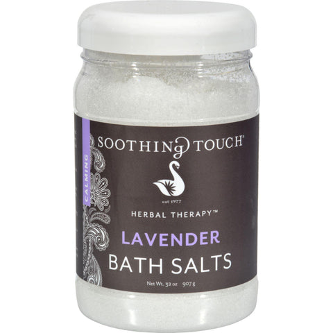 Soothing Touch Bath Salts - Lavender - 32 Oz