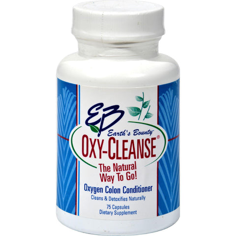 Earth's Bounty Oxy-cleanse - 600 Mg - 75 Capsules