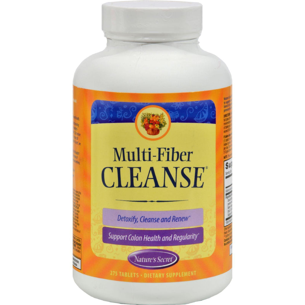 Nature's Secret Multi-fiber Cleanse - 275 Tablets