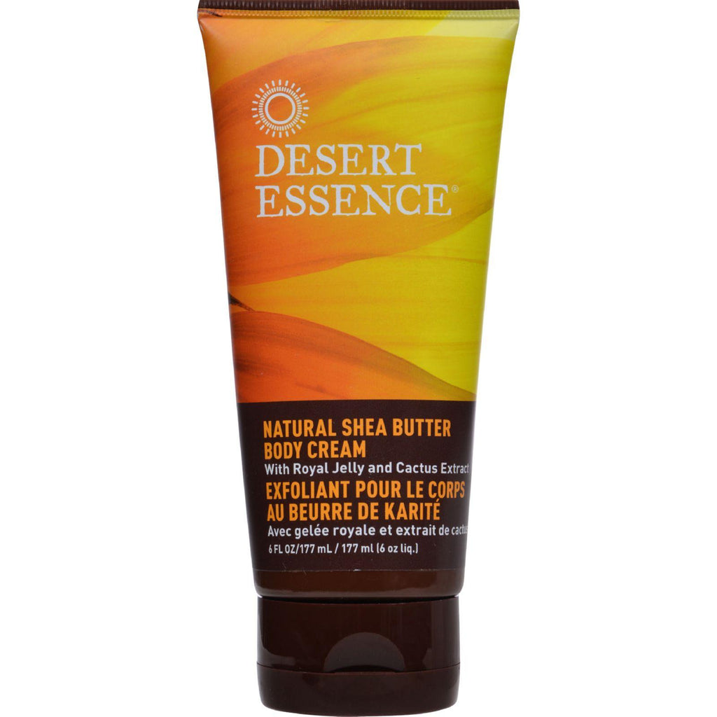 Desert Essence Natural Shea Butter Body Cream - 6 Fl Oz