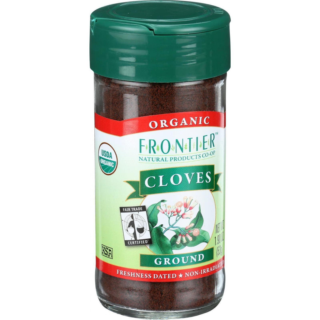 Frontier Herb Cloves - Organic - Fair Trade Certified - Ground - 1.9 Oz