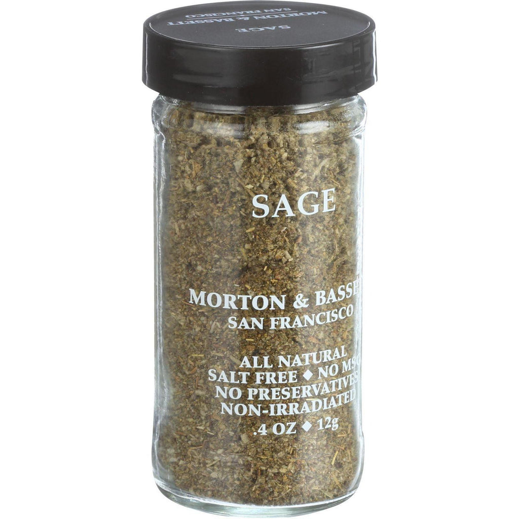 Morton And Bassett Sage - .33 Oz - Case Of 3