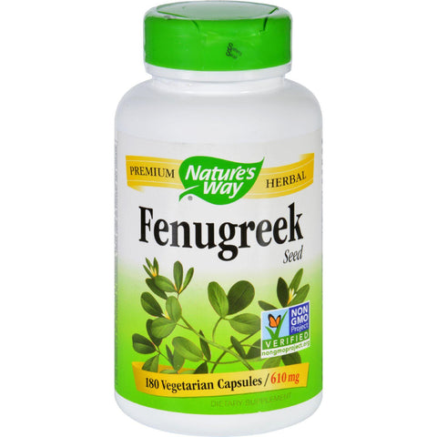 Nature's Way Fenugreek Seed - 180 Capsules