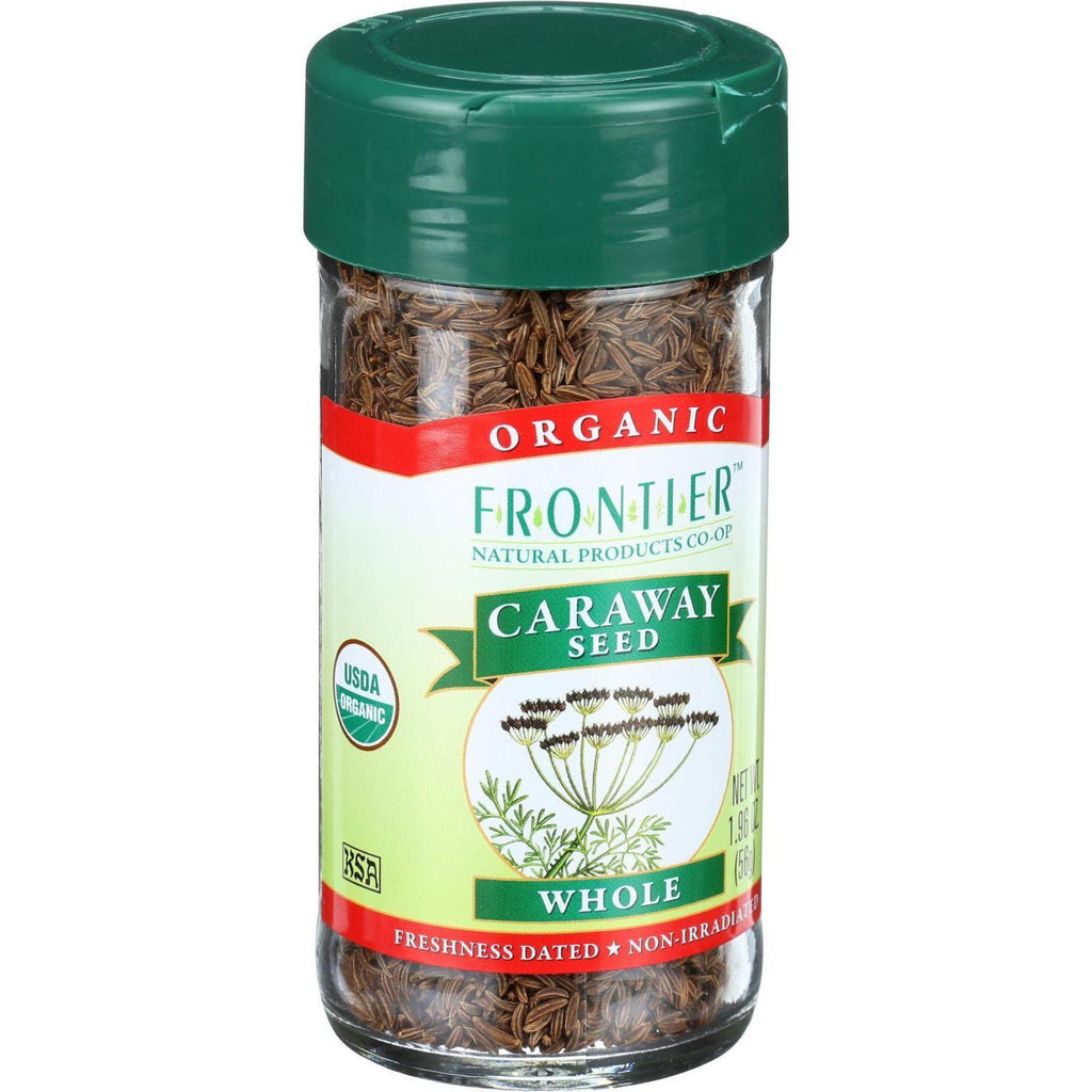 Frontier Herb Caraway Seed - Organic - Whole - 1.96 Oz