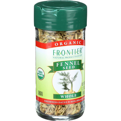 Frontier Herb Fennel Seed - Organic - Whole - 1.28 Oz