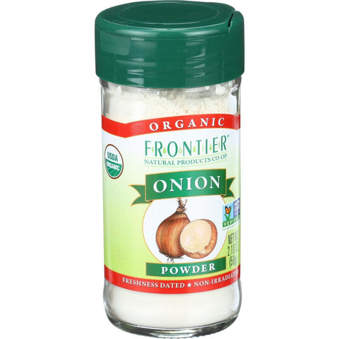 Frontier Herb Onion - Powder - Organic - White - 2.10 Oz