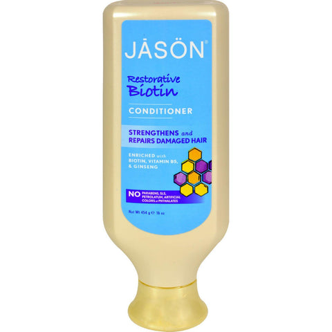 Jason Conditioner Natural Restorative Biotin - 16 Fl Oz