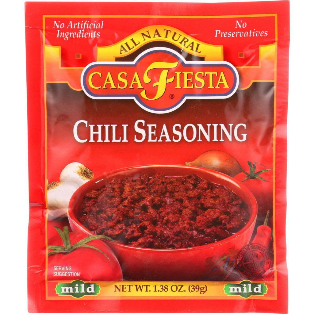 Casa Fiesta Seasoning Mix - Chili - 1.38 Oz - Case Of 24