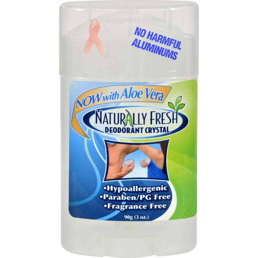 Naturally Fresh Crystal Deodorant - Fragrance Free - 3 Oz