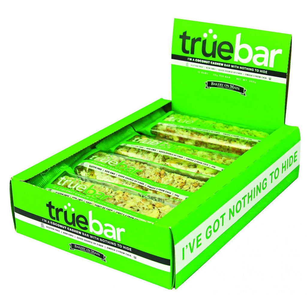 Bakery On Main Truebar - Coconut Cashew - 1.4 Oz Bars - Case Of 12