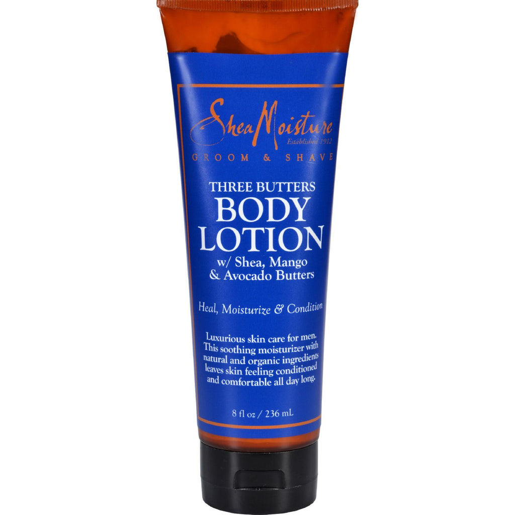 Sheamoisture Lotion - Three Butters - Men - 8 Oz