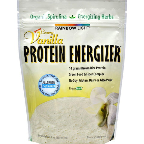 Rainbow Light Protein Energizer Creamy Vanilla - 10.7 Oz