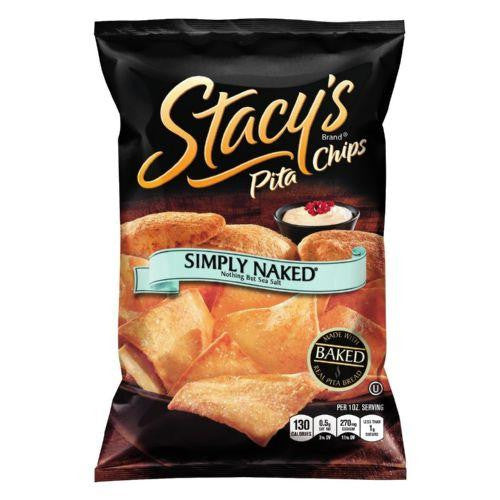 Stacey's Pita Chips - Simply Naked - 1 Oz - Case Of 72