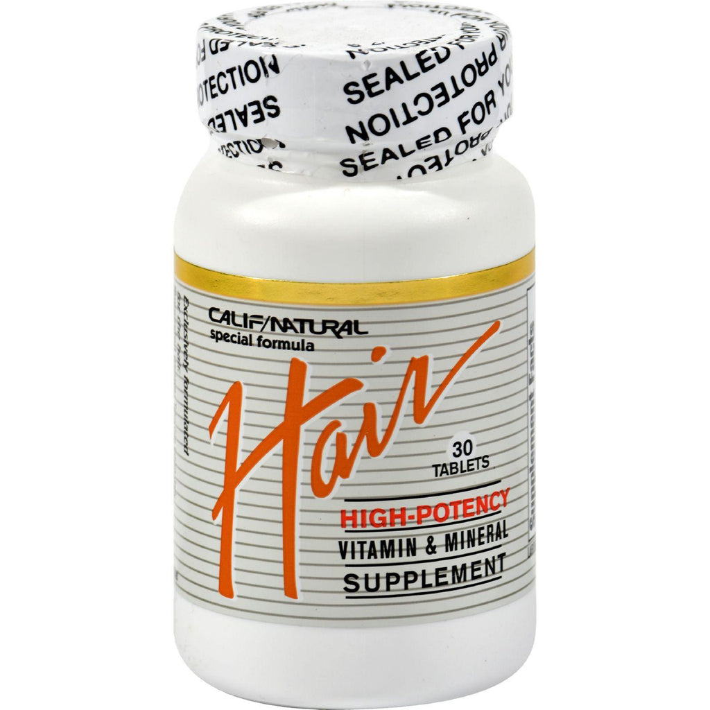 California Natural Hair - 30 Tablets