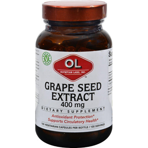 Olympian Labs Grape Seed Naturopathic - 400 Mg - 100 Capsules