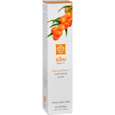 Sibu Sea Buckthorn Exfoliating Scrub For All Skin Types - 3.3 Oz