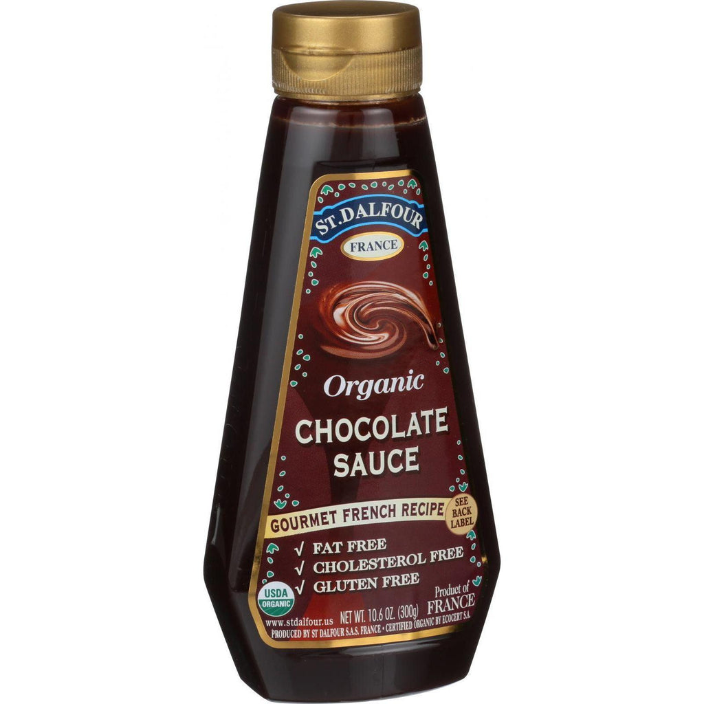 St Dalfour Organic Chocolate Sauce - 10.6 Oz - Case Of 6