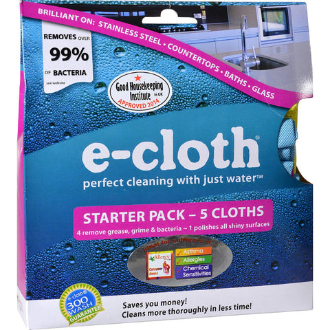 E-cloth Starter Cloth Pack - 5 Pack